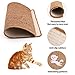 Cat Scratcher Mat, Natural Sisal Cat Scratching Carpet Pad, Floor Scratching Rug, Anti Slip Cat Scratching Mat for Cat Grinding Claws & Protecting Furniture (23.6