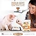 Best Paw Nutrition - Pure Salmon Treats for Dogs & Cats - Freeze-Dried, Grain-Free & All Natural - Made in The USA Only - Healthy Training & Reward Snacks - Small Bites of Joy Pets Love - 3oz