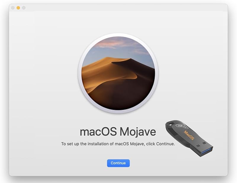 Tipsench 32GB USB 3.2 Bootable MacOS Mojave 10.14.6 Reinstall Recovery Mac OS X