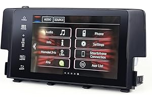 TepHnf 7-inch Nav OEM Touch Screen Display for Radio for Honda Civic 10th 2016-2018 39710-TBA-305 39710-TBA-A11 39710-TBA-A21
