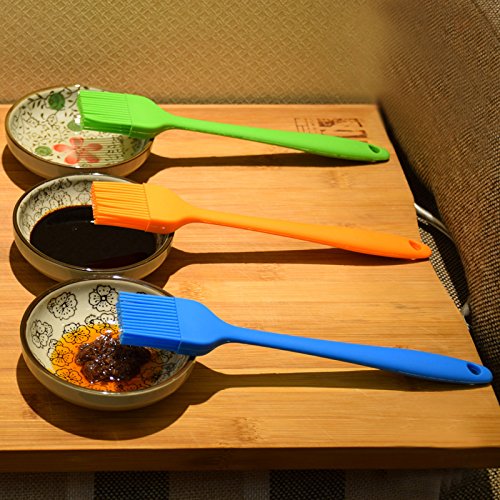 Pastry Brushes Food Grade Silicone Basting Brush With High Temperature Barbecue Oil Brush Baking Pancake Brush Kitchen 6 Sets