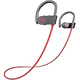 Otium Bluetooth Headphones,Wireless Earbuds IPX7 Waterproof Sports Earphones with Mic HD Stereo Sweatproof in-Ear Earbuds Gym