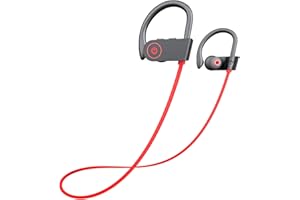 Boean Bluetooth Headphones Wireless Earbuds Bluetooth 5.3 Running Headphones IPX7 Waterproof Earphones with 16 Hrs Playtime Stereo Sound Isolation Headsets for Workout Gym