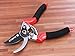 Premium Bypass Pruning Shears - High Carbon Steel Blade - Safety Metal Lock - Aluminum Handles - by Utopia Home