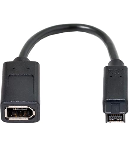 Amazon.com: PASOW FireWire 1394b 800 IEEE 9 Pin to 9 Pin