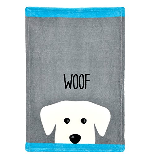 Territory Puppy Love Gift Set with Fleece Blanket Bone Toy and Canvas Storage Bin