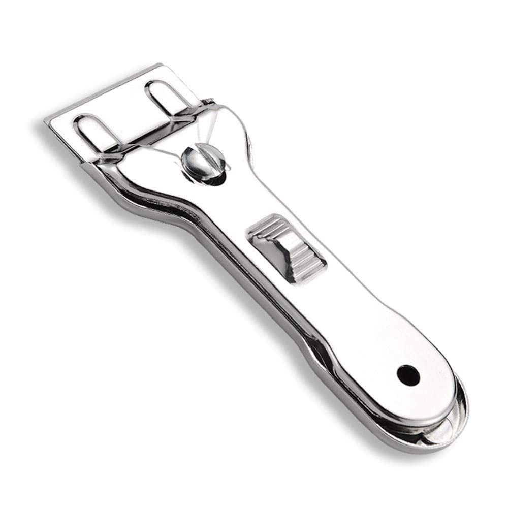 NA NA scratch resistant stainless steel hob scraper for floor, cement, ceramic, tiles, induction hob, surface and glass.