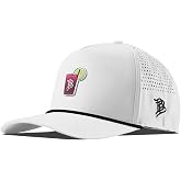 Branded Bills Transfusion 5 Panel Rope Hat for Men | Raised PVC rubber patch, moisture-wicking sweatband, breathable Adjustable Snapback everyday Golf