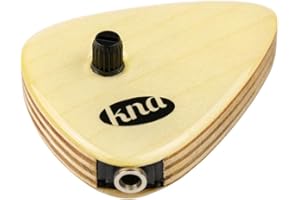 KNA AP-2 Universal Stick-On Piezo Pickup – Natural Acoustic Tone, Guitar, Uke, Drums, Percussion, Volume Control, No-Battery, Easy No-Mod Installation, Compatible with Nearly All Acoustic Instruments