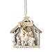 Enesco Jim Shore Heartwood Creek White Woodland 2018 Nativity Ornament
