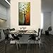 Wieco Art Life Tree Large Floral Oil Paintings on Canvas Wall Art Ready to Hang for Living Room Bedroom Home Decorations Modern 100% Hand Painted Stretched and Framed Grace Abstract Flowers Artwork
