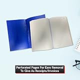 1ABOVE 1-80 Page Numbered Invoice Book A5 Ruled Feint 214x133mm view 8