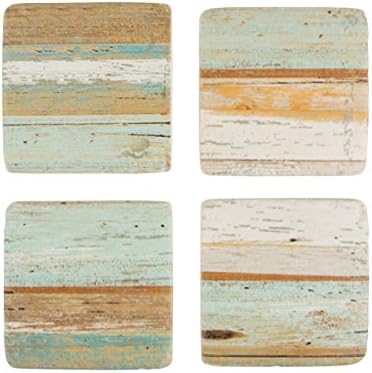 Set of 4 Coastal Chic Coasters