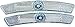 Action Wheel Short Clear Reflector Sk0034,Silver,Generic