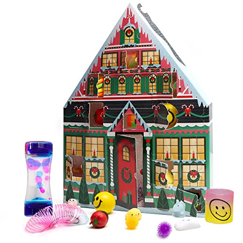 Fidget Advent Calendar 2021 With Stress Relief Toys, Christmas Advent