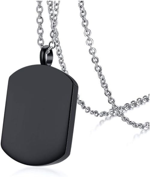 dog tag urn necklace