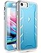 Poetic iPhone 7 / iPhone 8 Case, Revolution [360 Degree Protection] Full-Body Rugged Heavy Duty Case with [Built-in-Screen Protector] for Apple iPhone 7 (2016) / iPhone 8 (2017) Blue/Gray