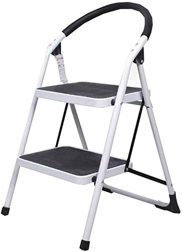 XB-ZDT escalera de hogar, gruesa plegable y móvil de 2 pasos escalera