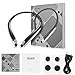 Bluetooth headphones neckband, Wireless Stereo Headphones with Retractable Earbuds for iPhone Android Cellphone (Bluetooth 4.1,Noise Cancelling , 12 Hours Play Time)