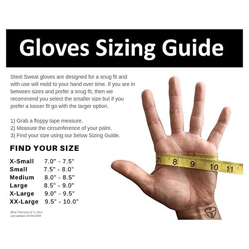 Steel Sweat Weightlifting Gloves with 18-inch Wrist Wrap Support for Workout, Gym and Fitness Training - Best for Men… - Image 3