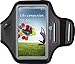 STALION Sports Armband for Samsung Galaxy S4 (Black) Water Resistant + Sweat Proof + Key Holder [Lifetime Warranty]