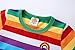 Mud Kingdom Toddler Boys T-Shirts Long Sleeve Rainbow Stripe 24 Months