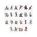 GameIsland Standard Size NFC Cards 22 PCS Include Four Champions For The Legend of Zelda Breath of the Wild - Switch / Wii U