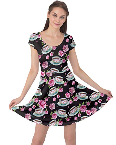 CowCow Womens Black Coke Ice Cap Sleeve