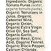 Muir Glen Organic Cabernet Marinara, 25.5 oz