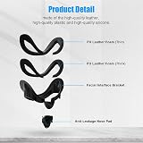 Frefgikty VR Interface Foam Replacement for Reverb G2 PU Masks Nose Pads view 6