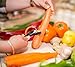 Multifunctional Heavy Duty Kitchen Scissors and Peeler - Best Kitchen Shears For Poultry, Chicken, Meat, Herbs, Vegetables and Fish. Stainless Steel Scissors Never Rust
