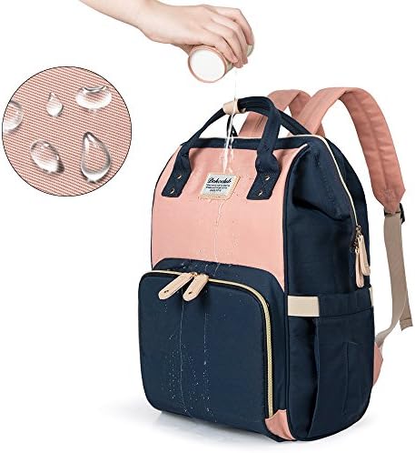 LUKATU Diaper Bag Backpack, Organizer Baby Back Pack with Insulated Pockets, Multi-Function Waterproof Anti-theft Travel Bags