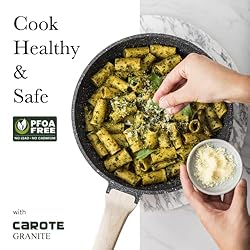 CAROTE Nonstick Frying Pan Skillet,12" Non Stick