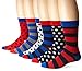 Ben Sherman Men's 6 Pack Frederick Crew Socks, Multi color, Sock Size: 10-13/Shoe Size:9-11 (Pack of 6)