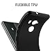 HTC U11 Plus Case, Aeska Ultra [Slim Thin] Flexible TPU Gel Rubber Soft Skin Silicone Protective Case Cover for HTC U11 Plus (Matte Black)