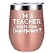 Teacher Gifts for Women - Coolife Wine Tumbler