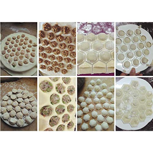 Idomeo 19 Holes DIY Pastry Dumplings Maker Mold Kitchen Tool Pasta Molds & Stamps