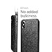 iPhone X Fabric Flannelette Case, BearDaDa0 Slim PC Phone Cover, Anti-Cold Protective Case For 2018 iPhone 10 - Black