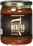 CaJohns The Reaper Super Hot Salsa – 16 ounce jar