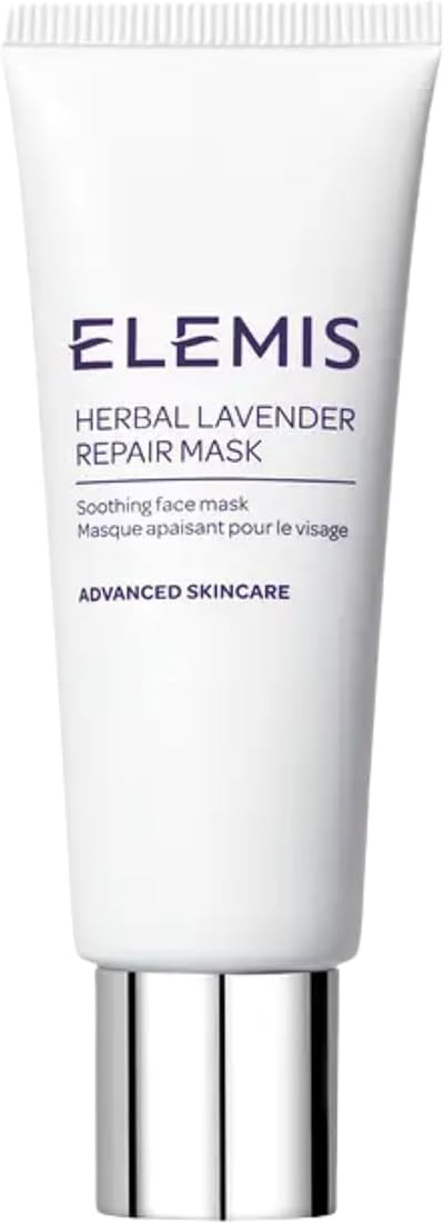 Elemis Herbal Lavender Repair Mask 75ml Clay Balm Rosemary Thyme Soothing