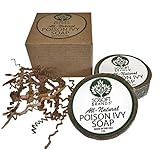 SoSoft Brands All-Natural Hand Crafted Poison Ivy Soap Bar Proudly Made in the USA 2oz (Just like Burts Bees) (2 PACKS of 2oz each)