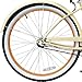sixthreezero Women’s 3-Speed Beach Cruiser Bicycle, Scholar Cream w/Brown Seat/Grips, 26″ Wheels/17 Framethumb 1