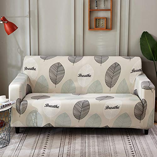 FORCHEER Couch Cover Stretch Arm Chair Large Sofa Slipcover Leather Furniture Protector from Pet for Living Room