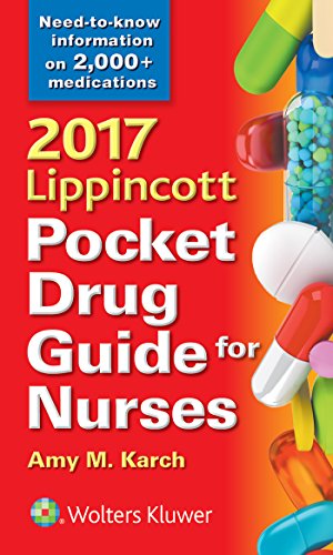 [F.R.E.E] 2017 Lippincott Pocket Drug Guide for Nurses<br />[T.X.T]
