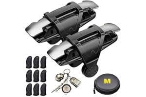 13 in 1 Mobile Phone Game Controller for PUBG/Knives Out/Call of Duty Mobile, Cell Phone L1R1 Triggers for iPhone and Android
