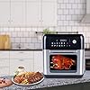 Uten-Automatic-Multifunctional-Air-Fryer-Oven-Smart-Tabletop-Oven-10L-1500W-Hot-Air-Oven-with-12-Programs-with-LED-Touch-Screen-Temperature-and-Control-for-Baking Air Fryer Oven, Uten 10L Digital Air Fryers Oven, Smart Tabletop Oven with 12 Preset Menus, LED Touch Screen Temperature…