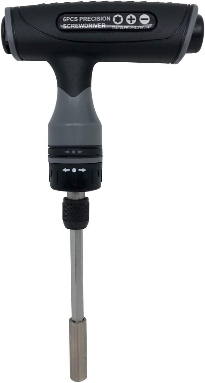 THandle Ratcheting Screwdriver Set (6Bits) Home & Kitchen