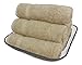 SALBAKOS 100% Turkish Cotton Hand Towel Set of 6 16x30 inch | Heirloom Quality | Hotel & Spa Collection | Ultra Soft, Super Absorbent, Long Lasting Hand Towels | Made in Turkey (Taupe, 6 Hand Towels)