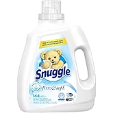 Snuggle Free & Soft Liquid Laundry Detergent Fabric Softener, Sensitive Skin, Free of Perfumes & Dyes, 144 Loads, 3.41L