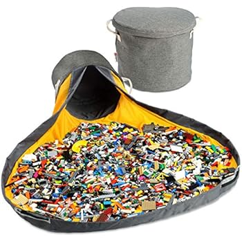 Creative QT SlideAway Toy Storage Basket and Play Mat - Available in Multiple Patterns and Sizes - 12